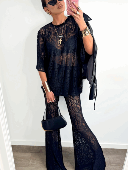 KORONKOWY TSHIRT LAMILLA