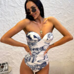 Body LaMilla dior granatowy