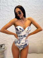 Body LaMilla dior granatowy