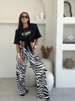 T-shit Chic LaMilla czarny