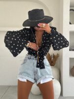 Krótkie, jeansowe spodenki LaMilla