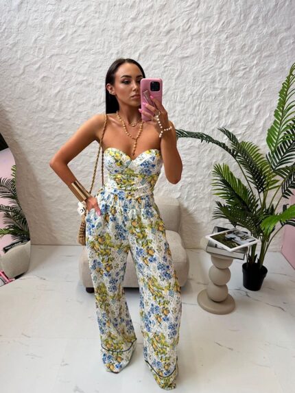 SPODNIE LNIANE LAMILLA CYTRYNKI