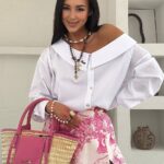 Bawełniana koszula LaMilla dekolt łódka