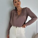 Czekoladowa bluzka Megi B