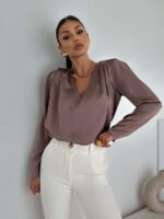 Czekoladowa bluzka Megi B