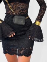 Krótka spódnica koronkowa LaMilla