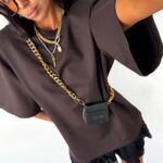 Brązowa bluzka LaMilla