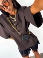 Brązowa bluzka LaMilla