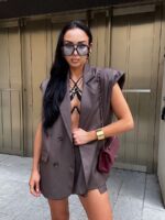 Brązowa kamizelka LaMilla