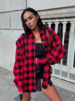 Koszula w czerwona kratę LaMilla