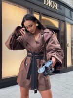 Brązowy płaszcz LaMilla