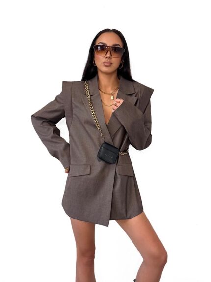 Brązowa marynarka Wigilia LaMilla