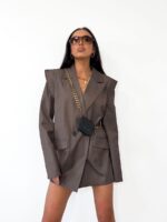 Marynarka wigilia brązowa LaMilla