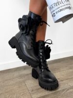 Czarne buty workery LaMilla