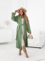 Zielony długi sweter Simplicity