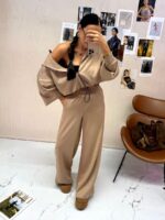 Karmelowy komplet dresowy LaMilla