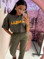 T-shirt Khaki LaMilla