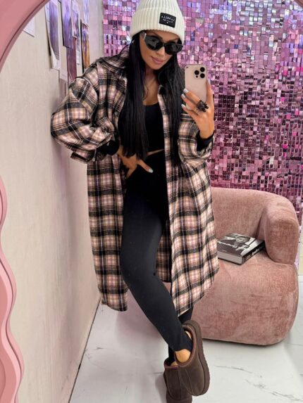 Flanelowa koszula w kratę LaMilla