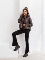 Brązowa kurtka zimowa Colori