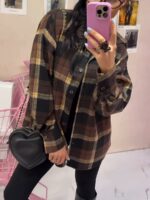 Koszula flanelowa w kratkę LaMilla