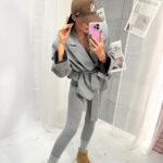 Legginsy narciarki LaMilla szare