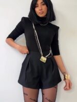 Krótkie czarne spodenki LaMilla