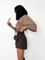 Brązowe eleganckie spodenki LaMilla bombki