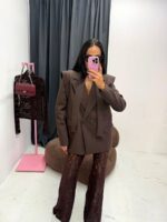 Brązowa marynarka Wigilia LaMilla