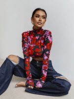 Golf w kwiaty Lamilla