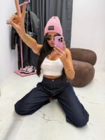 Różowa czapka LaMilla