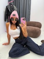 Różowa czapka LaMilla