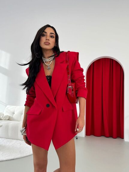 Czerwona marynarka Wigilia LaMilla