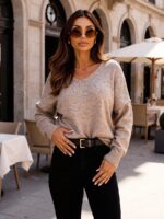 Beżowy sweter Soft TMC