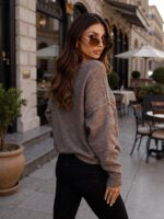 Brązowy sweter Soft Tmc