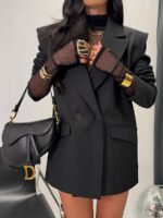 Czarna marynarka Wigilia LaMilla