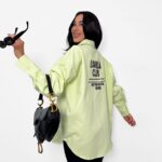 Koszula jeansowa LaMilla Club limonka