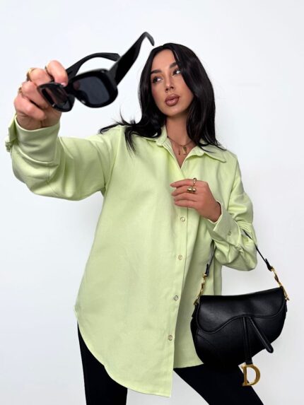 Koszula jeansowa LaMilla Club limonka