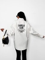 biała koszula jeansowa LaMilla Club