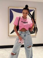 różowy t-shirt LaMilla Paris