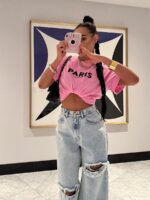 różowy t-shirt LaMilla Paris