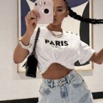 Biały t-shirt LaMilla Paris