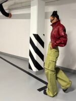 Zielone spodnie bojówki LaMilla