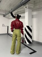 Zielone spodnie bojówki LaMilla