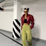 Zielone spodnie bojówki LaMilla