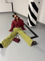 Zielone spodnie bojówki LaMilla