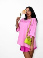 Różowy tshirt LaMilla