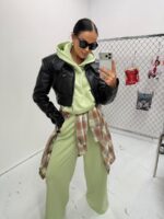 Bluza kangurek LaMilla w kolorze matcha