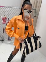 Pomarańczowa koszula LaMilla