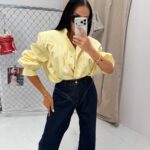 Żółta kurtka bomberka LaMilla