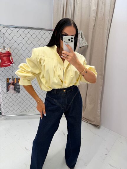 Żółta kurtka bomberka LaMilla